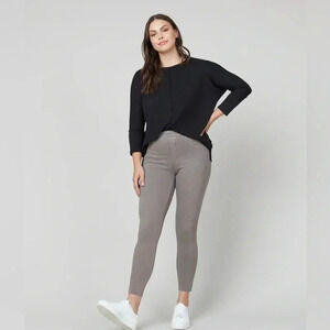 Spanx Jean-ish Ankle Leggings in Gray Size XS 0/2